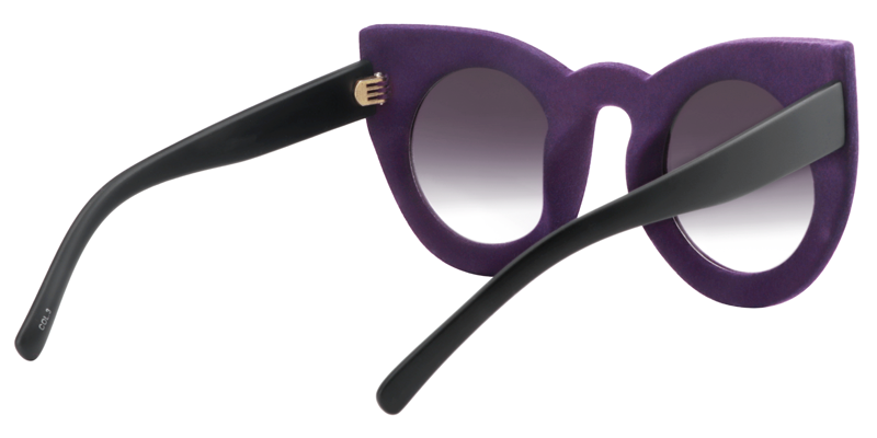 Cateye Purple Sunglasses | Zeelool Sunglass Frames5