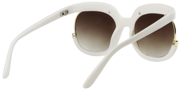 Sean Round White Sunglasses5