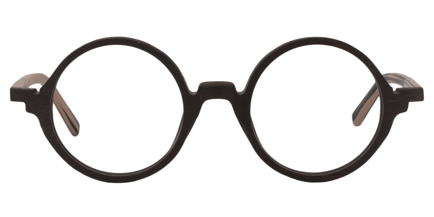 Round Brown Glasses | Zeelool Glasses0