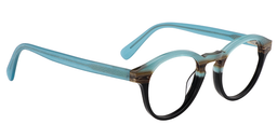 Darby Round Blue Glasses3