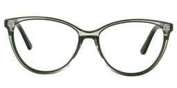 Allister Oval Dark Green Glasses0