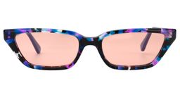 Agar Rectangle Floral Sunglasses0
