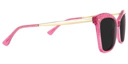 Isaebella Bright-Pink Butterfly Sunglasses2