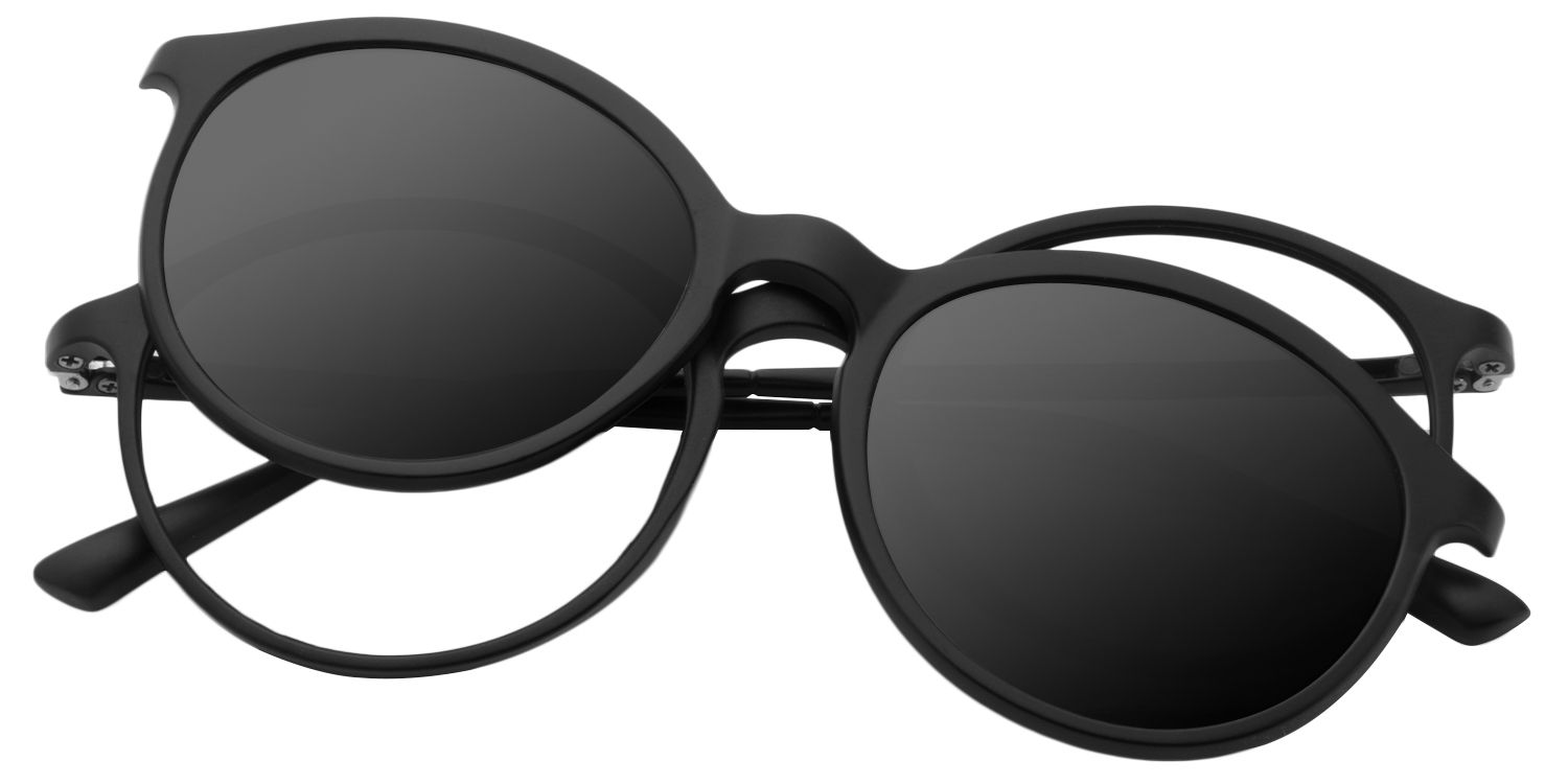 Round Black Glasses | Zeelool Glasses1