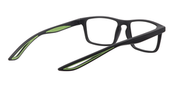 Roderick Rectangle Green Glasses5