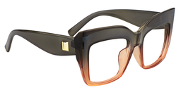 Alberta Cat Eye Brown Glasses3