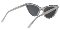 Freda Cat eye Gray Sunglasses5