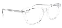 Qamar Cateye Clear Glasses2