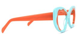 Toffee-Bites Cateye Light-Blue Glasses3