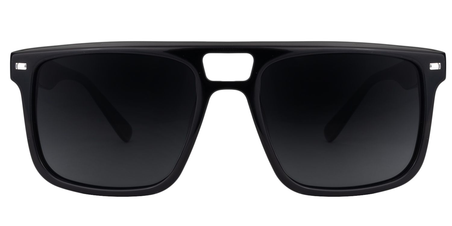 Square Black Sunglasses | Zeelool Sunglasses0