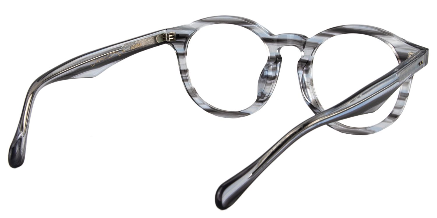 Round Gray Glasses | Zeelool Glasses5
