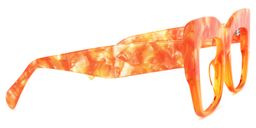 Charmaine Cat Eye Orange Glasses3