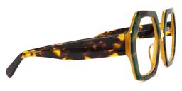 Otero Geometric Green-Floral Glasses3