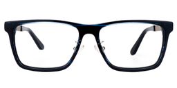 Arkell Rectangle Dark-Blue Glasses0