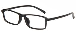 Jasper Rectangle Black Glasses2