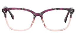 Jacqueline Browline Purple Floral Glasses0