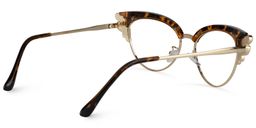 Hearn Cat Eye Tortoise Glasses6