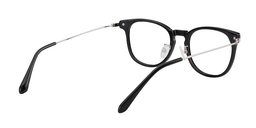 Terrell Oval Black Glasses5