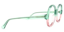 Bryan Round Green-Pink Glasses3