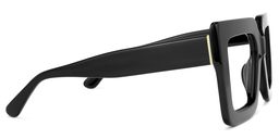 Brandon Square Black Glasses4