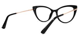 Ramos Cateye Black Glasses4