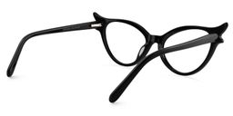 Judy Cat Eye Black Glasses5