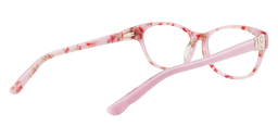Anita Rectangle Pink Glasses4