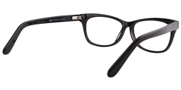 Britney Rectangle Purple Tortoise Glasses5