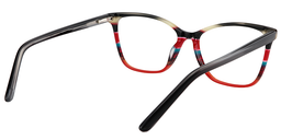 Whitney Rectangle Red Glasses5