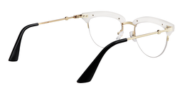 Margaret Browline White Glasses5