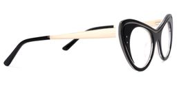 Mayra Cateye Black Glasses 3