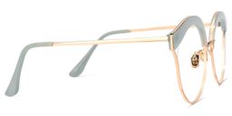 Jaleissy Geometric Green Glasses3