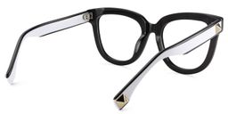 Cashlin Round Black Glasses5