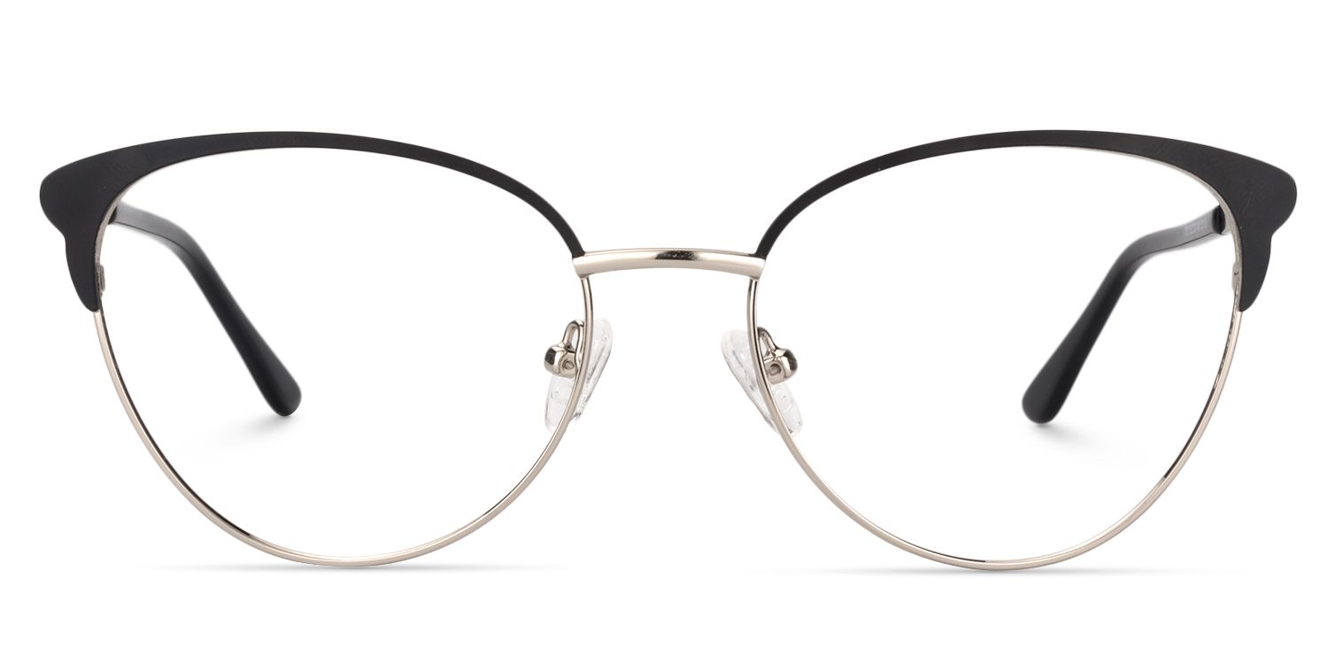 Browline Black Glasses | Zeelool Glasses0