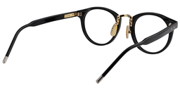Waldo Round Black Glasses5