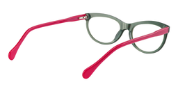 Kayla Oval Green Glasses5