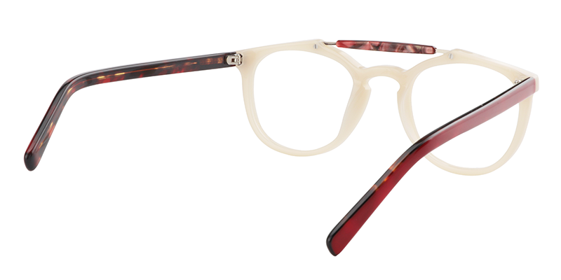 Aviator Creamy Glasses5