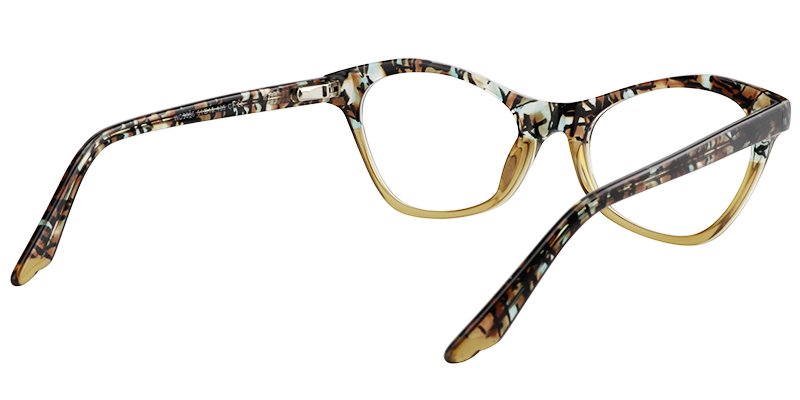 Cateye Brown Glasses5