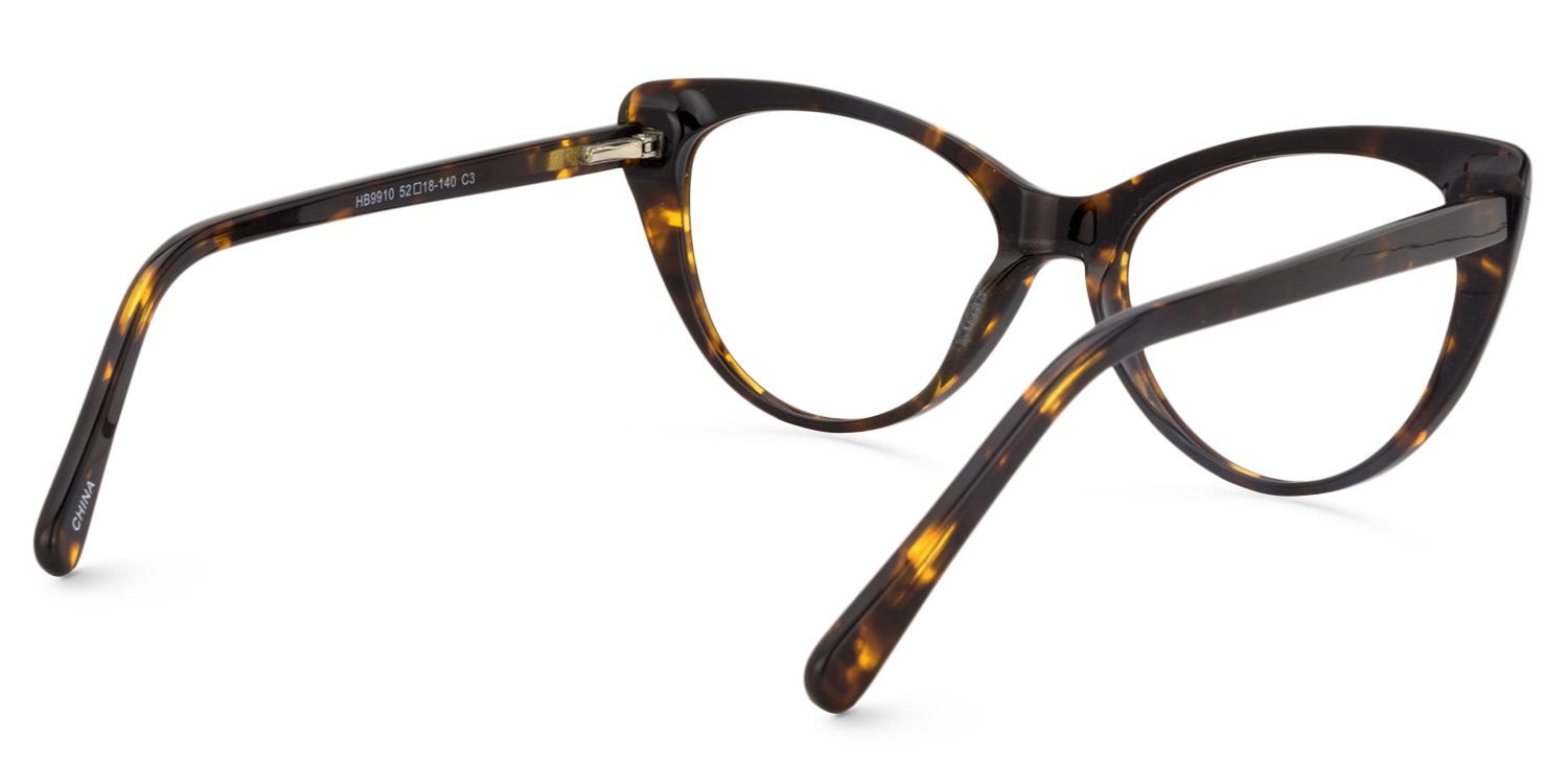 Cat Eye Tortoise Glasses | Zeelool Glasses5