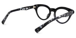 Chadwick Cat Eye Black Glasses5