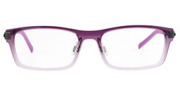 Antonia Rectangle Purple Glasses0