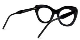 Maria Cat-eye Black Glasses5