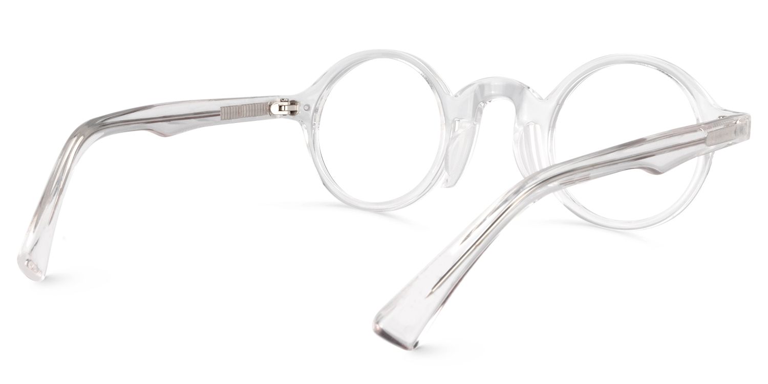 Round Clear Glasses | Zeelool Glasses5