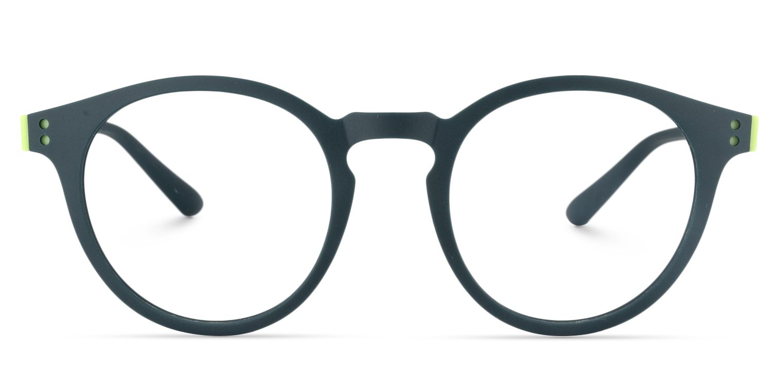 Round Dark Blue Glasses | Zeelool Glasses0