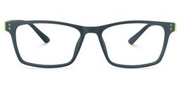 Cheche Rectangle Dark Green Glasses0