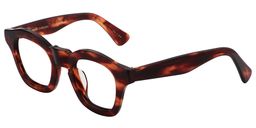 Rita Square Tortoise Glasses5