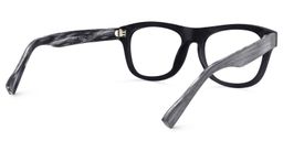 Chip Square Black Glasses5