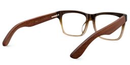 Jeffery Square Brown Eyeglasses3