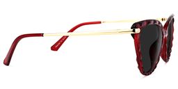Lucas Red Cat eye Sunglasses2