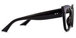 Farah Cateye Black Glasses3